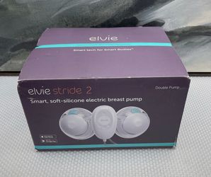 Unopened Elvie Stride 2 Double Electric Wearable Breast Pump