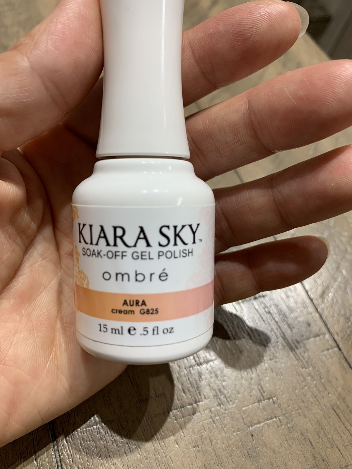 Kiara Sky soak-off gel polish Ombré