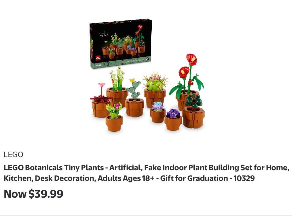 LEGO Botanicals Tiny Plants
