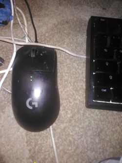 G pro wireless mouse and a cow v3b keyboad