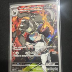 Pokemon Destined Rivals Houndoom Mint 