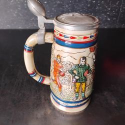 Vintage Avon Football Beer Stein