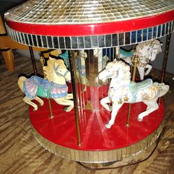 Vintage Circus Merry Go Round