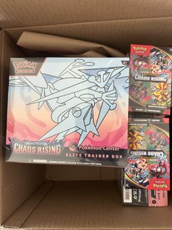Pokemon Center Chaos Rising ETB