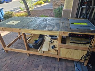 Wood working work bench