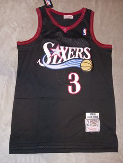 Allen Iverson 76ers Jersey Size L M S 