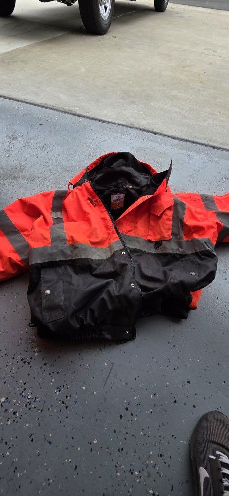 Safety Orange Jacket