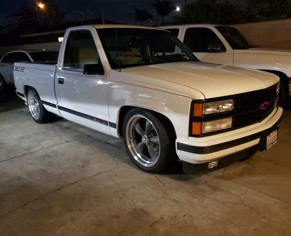 White OBS Chevy. 