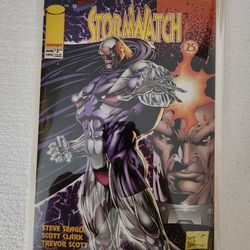 1 Comic Book For $10 Vintage Mint Stormwatch Youngblood Image Comics Comicbook Un Graded Superhero Super Hero With Mynar Case & Board