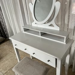 White Vanity