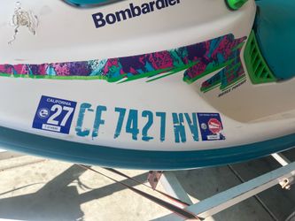 95' Seadoo W/Trailer