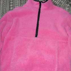 Fluffy Pink Sweater 