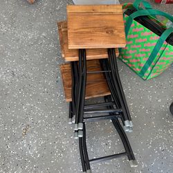 Five Foldable Stools