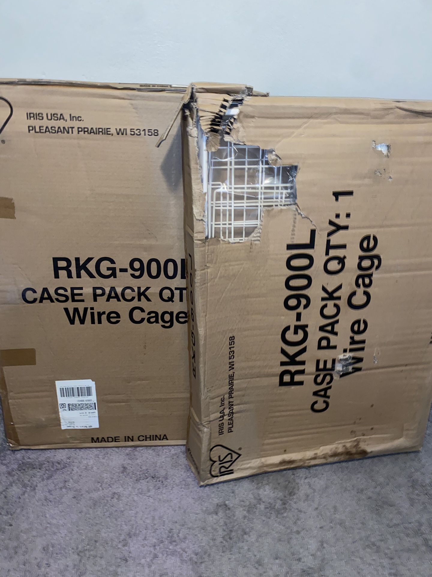 Medium Wheel Pet Crate 