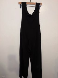 Ted Baker London Black Off Shoulder Wide Leg Jumpsuit Size 3