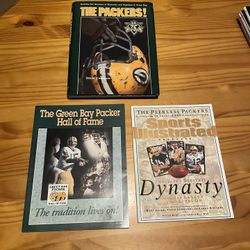 Green Bay Packers The Packers By Cameron 75 Seasons Of Memories Hard Cover Book, Hall Of Fame Book & Sports Illustrated Present Football’s Greatest Dy