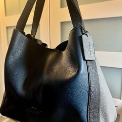 Coach Leather Handbag (Hadley Colorblock)