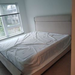 King Bed Frame And Mattress! 