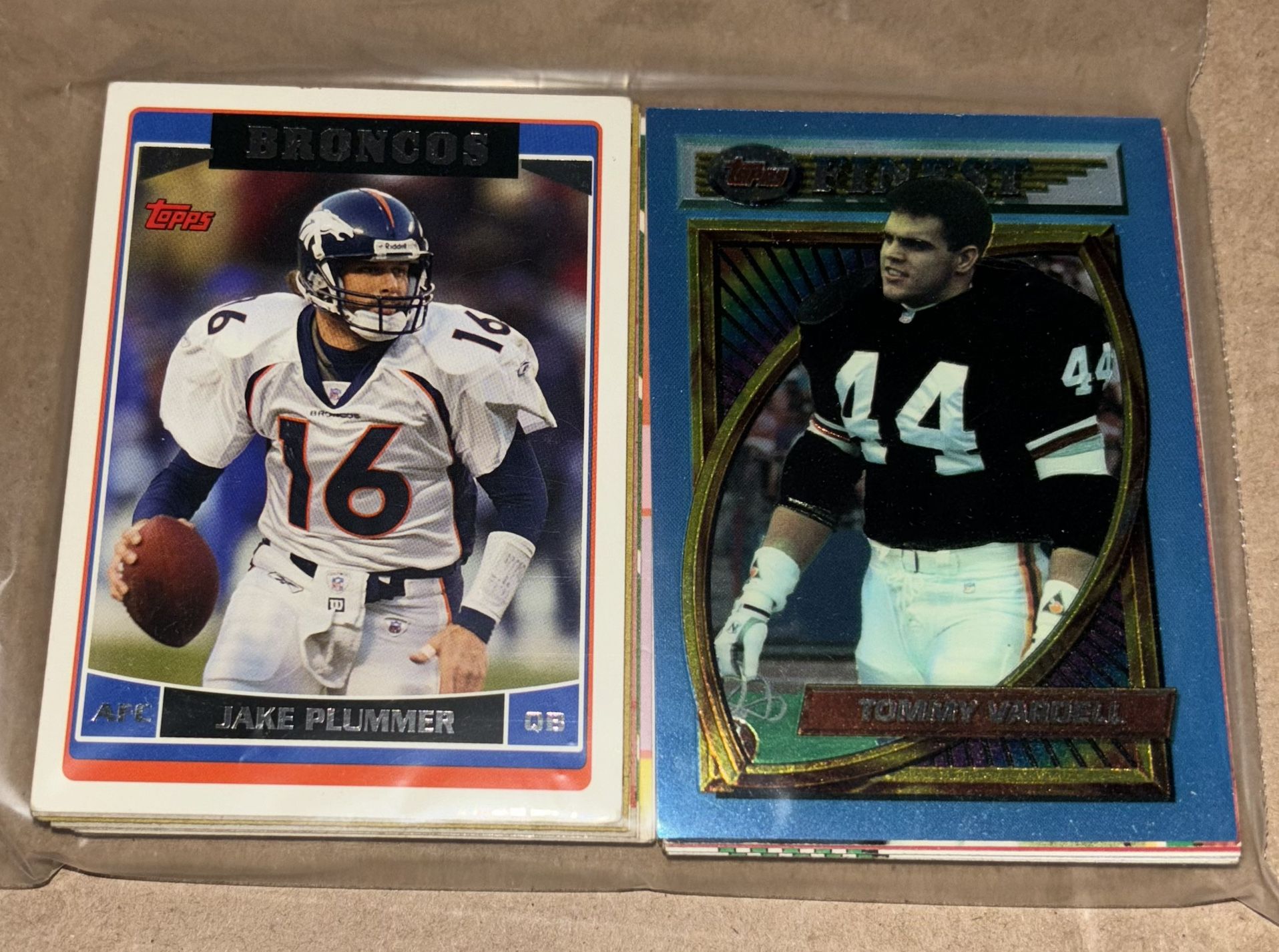 Mystery 50x Count Of Football Cards (Range From 60’s-Present Day)