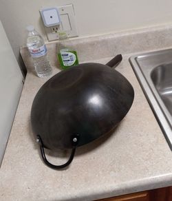 12.5 inch WOK de acero
