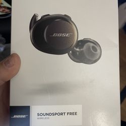 New Bose Sound Sport Free Wireless Earbuds 
