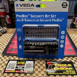 VEGA ProBox 32pc. Security Bit Set