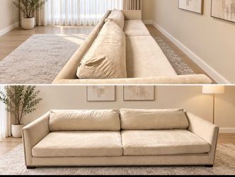 Beautiful Cream Beige Sofa – Very Good Condition