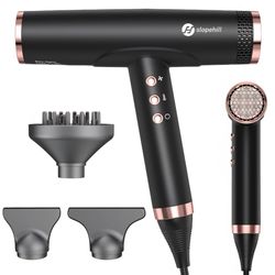 Slopehill hairdryer with diffuser