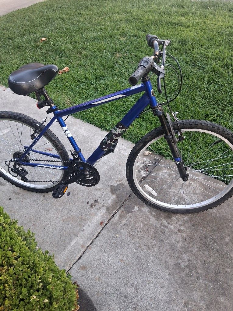 Huffy, 26 Inches, Blue, Bike, Mountain.