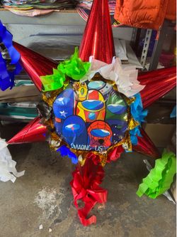 Among us bola piñata