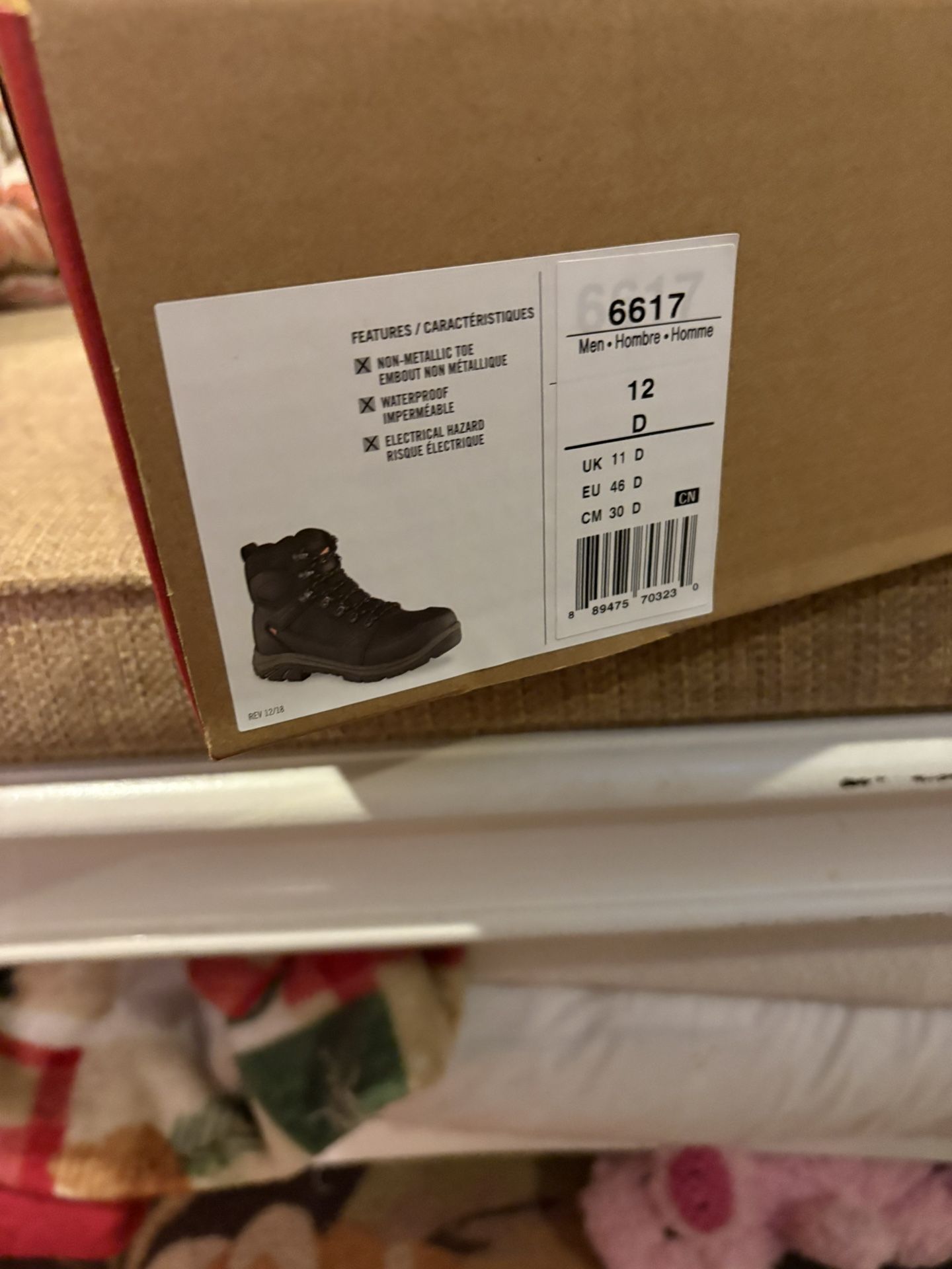 Men’s Work Boots Red Wing Size 12 D