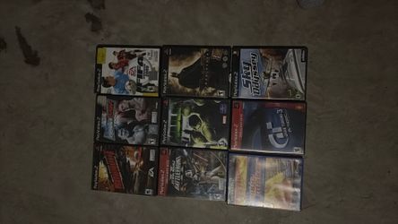 Lot of 9 PS2 Games