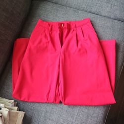 Girl Red Pants