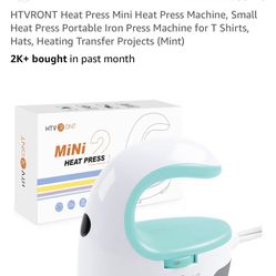 Mini Heat Press And Mat