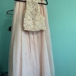 Two Piece Prom Dress