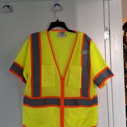 Safety Vest with sleeves and pockets