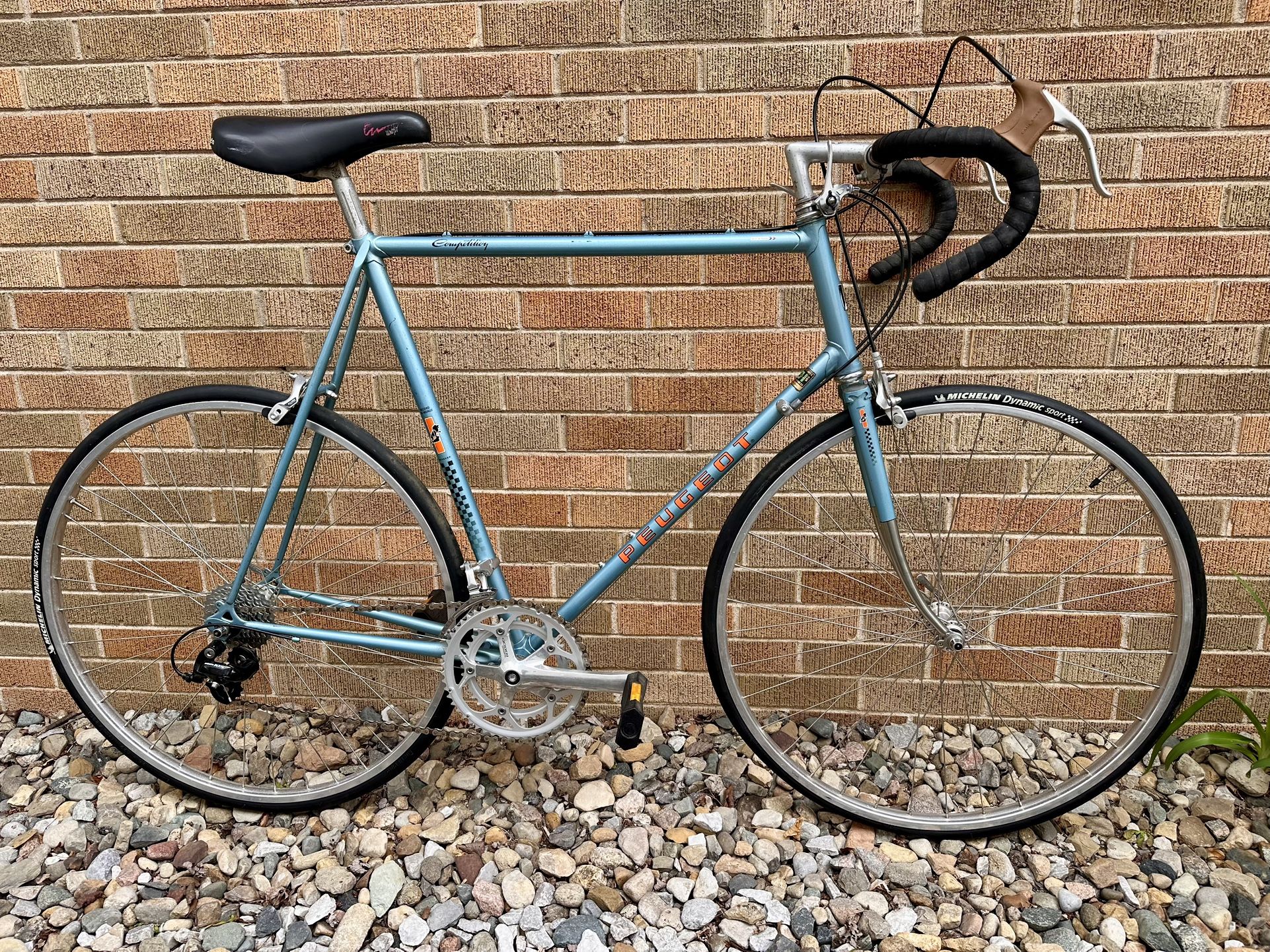 Vintage Peugeot Classic French Beauty Road Bike 62cm (XXL)