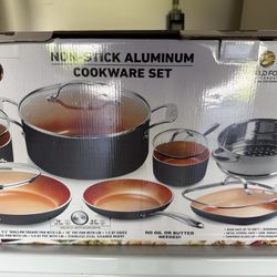 Gotham nonstick Aluminum Cookware Set