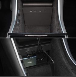 Jeda 6-in-1 USB Hub for Tesla 3/Y 2017-2020