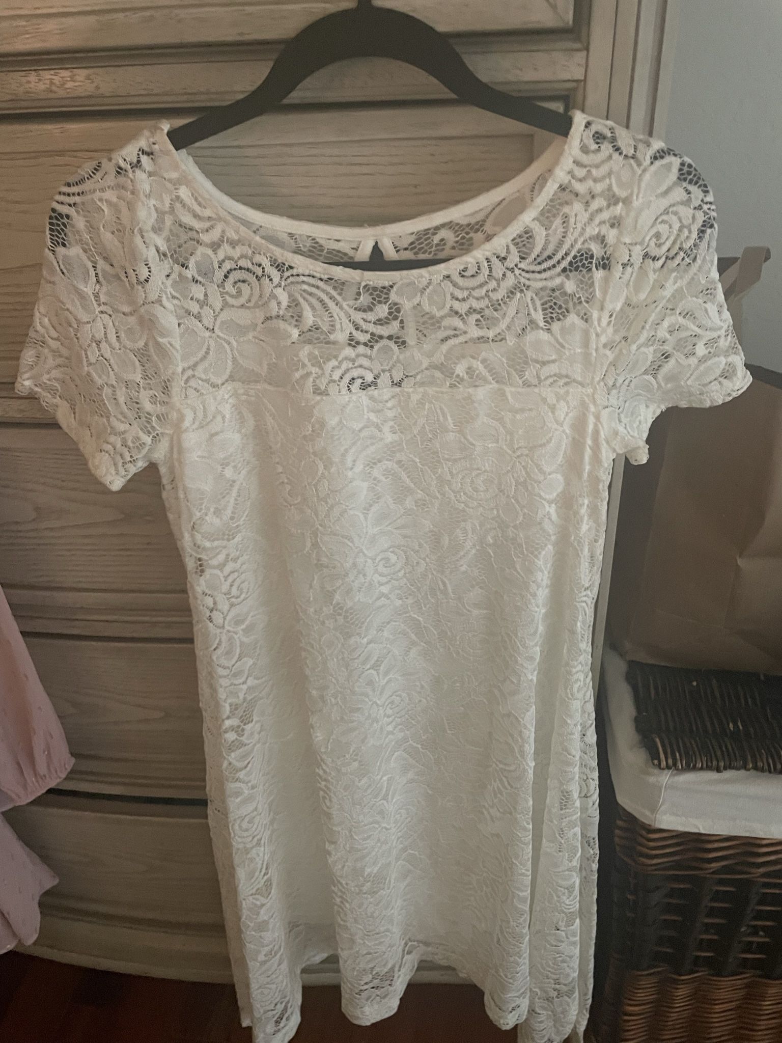 Ivory Lace Dress 