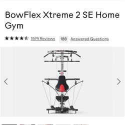 Bow flex Extreme 2 SE Home Gym