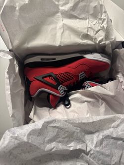 Red Jordan 4s