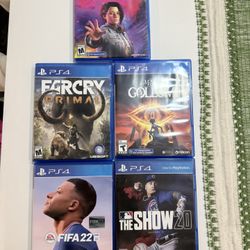 Games Ps4  5 X  70$