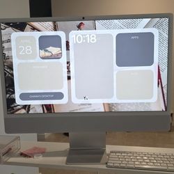 Imac 24in M4chip 18GB Memory
256GB storage