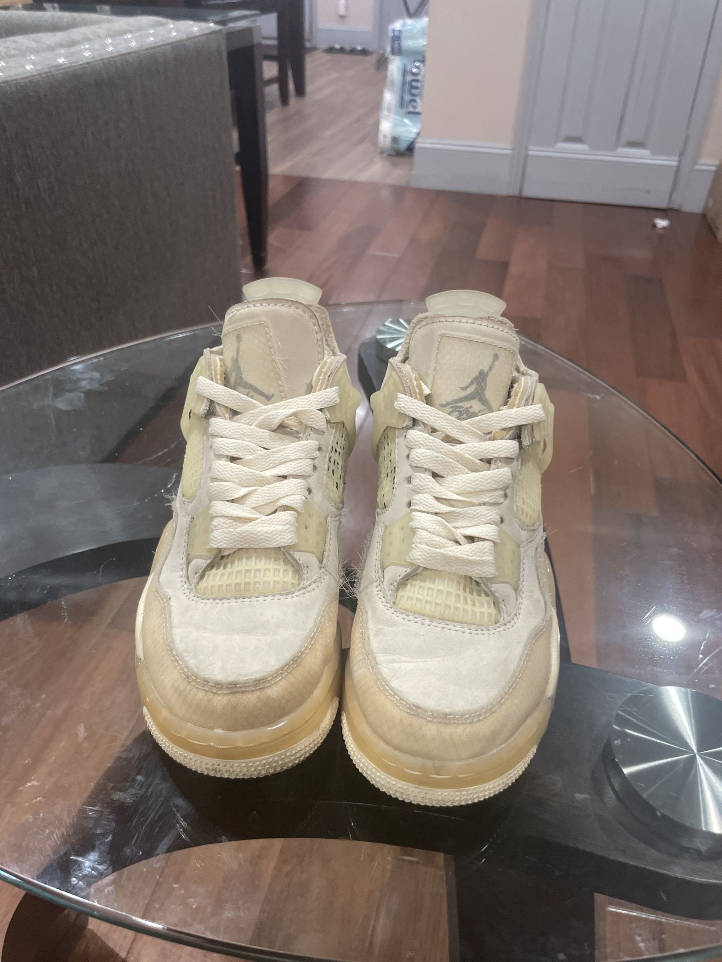 Nike Air Jordan 4 Retro Off-White Sail (Used)