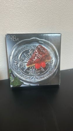 Studio Nova Crystal Glass Plate