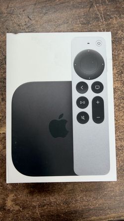 Apple TV 4K 128gb WiFi and Ethernet