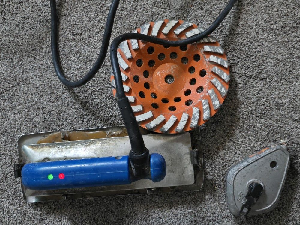Plancha Para Carpeta Y Disco Para Concreto