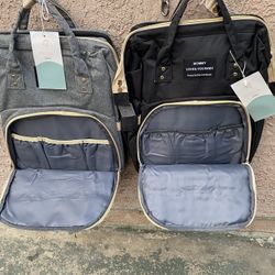 2 New Backpack Baby Diapers Bag $30 Each
