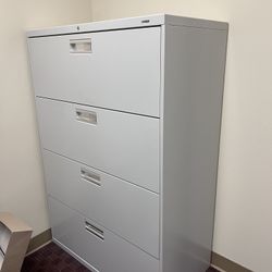 HON 4-Drawer Filing Cabinet! 